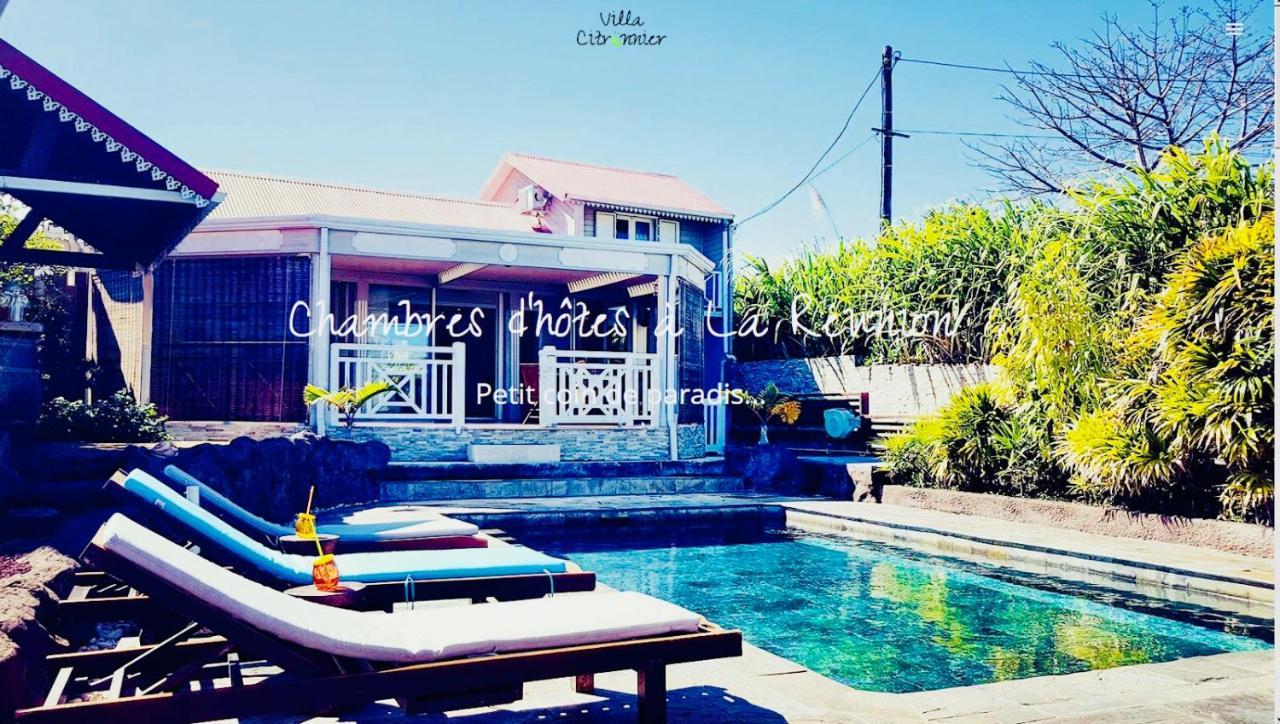 La Villa Citronnier Petite Île Exteriér fotografie